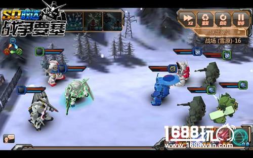 一秒钟教你变大神《SD敢达战争要塞》雪原全通攻略[多图]