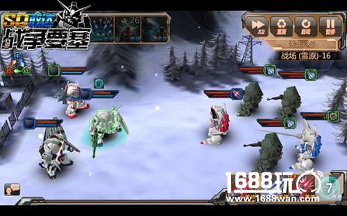 一秒钟教你变大神《SD敢达战争要塞》雪原全通攻略[多图]