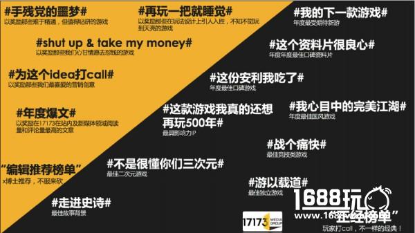 17173游戏风云榜——2017“这一次，不一样”[多图]