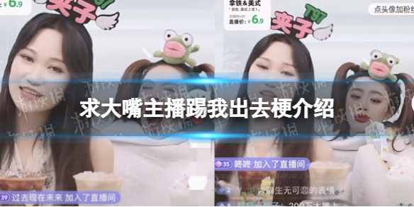 求大嘴主播踢我出去什么意思 求大嘴主播踢我出去梗介绍