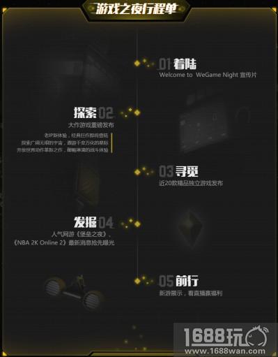星途不止，游戏不息—Tencent WeGame游戏之夜第二季下周六重磅来袭[多图]