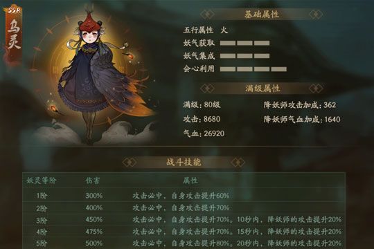 神都夜行录SSR乌灵拓印怎么搭配？SSR乌灵妖灵阵容怎么搭配？[图]