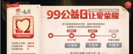 2018年王者荣耀99公益头像框怎么得？99公益头像框2018获取攻略[多图]