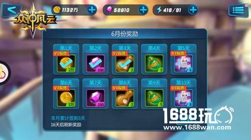 超爽福利登录送《众神风云》极品英雄任你选[多图]