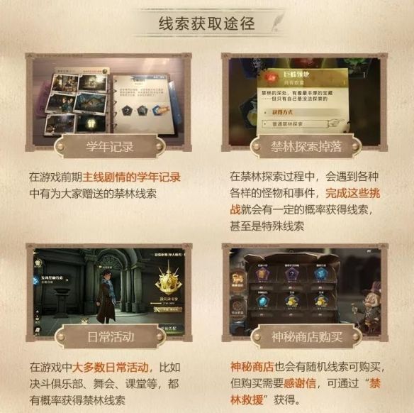 哈利波特魔法觉醒禁林线索怎么得？禁林线索收集攻略[多图]