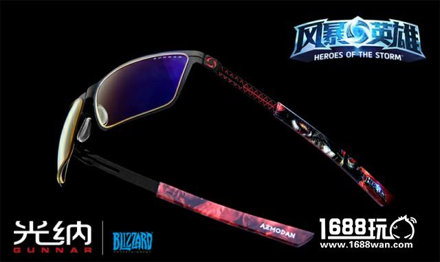GUNNAR光纳发布暴雪风暴英雄Strike冰火强袭妨蓝光游戏眼镜[多图]