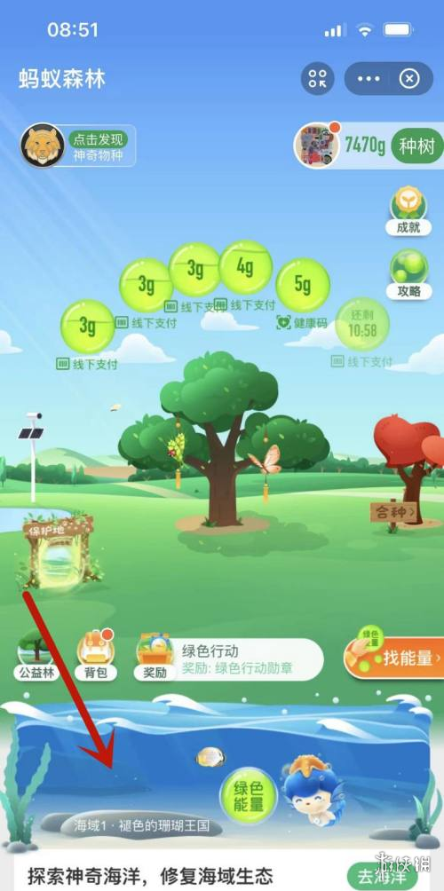 神奇海洋怎么收取绿色能量 神奇海洋收取绿色能量方法介绍