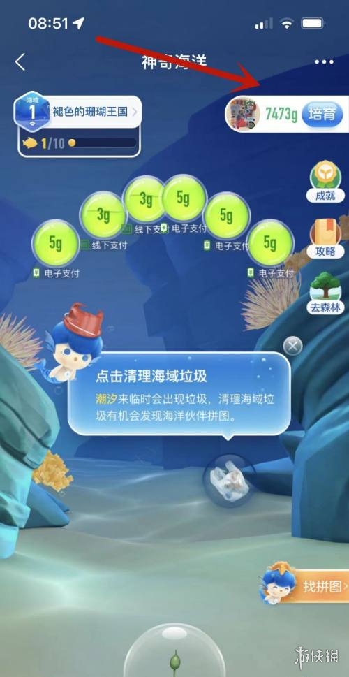 神奇海洋怎么收取绿色能量 神奇海洋收取绿色能量方法介绍