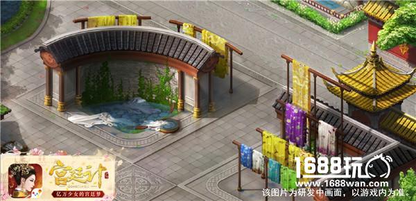 游走致美宫廷 《宫廷计》手游场景细节赏析[多图]