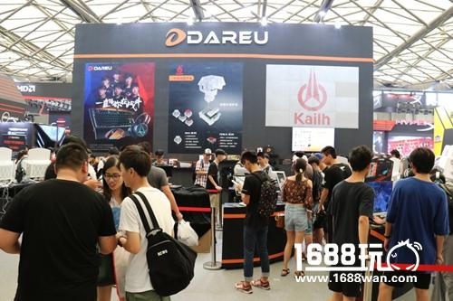 凯华Kailh参展Chinajoy 与游戏玩家探索轴的奥秘.txt[多图]