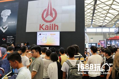 凯华Kailh参展Chinajoy 与游戏玩家探索轴的奥秘.txt[多图]