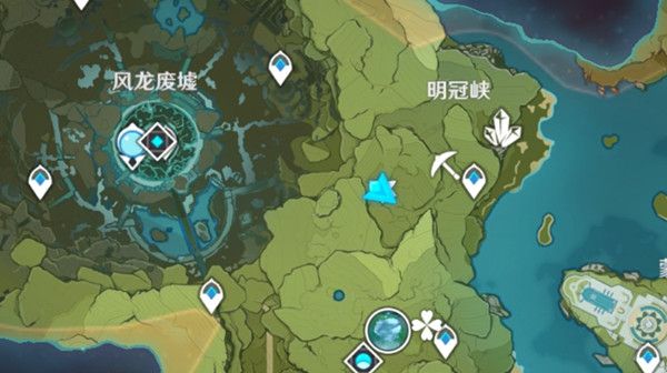原神明冠峡秘密宝藏在哪？明冠峡秘密宝藏位置分享[多图]