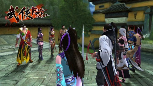 首款网剧式全景3D手游《武侠》今日开启技术测试[多图]