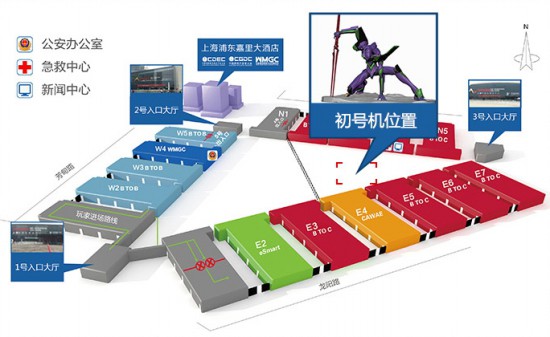 全球最大EVA初号机建造中模样曝光[多图]
