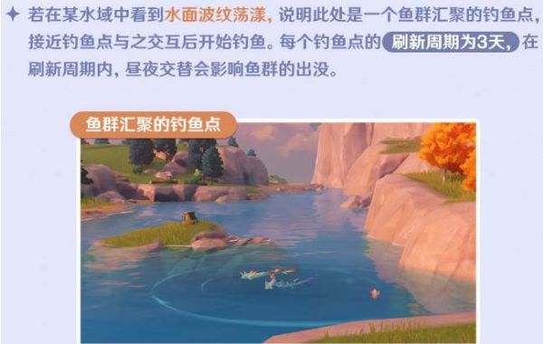原神2021钓鱼点多久刷新？最新钓鱼点刷新时间介绍[多图]