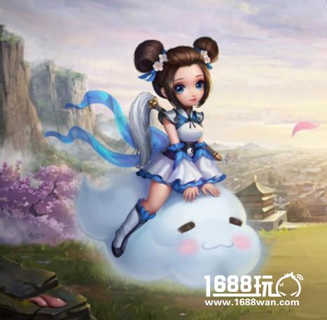 手持拂尘 脚踏祥云《问道》手游珍稀周年宠Q萌首曝[视频][多图]