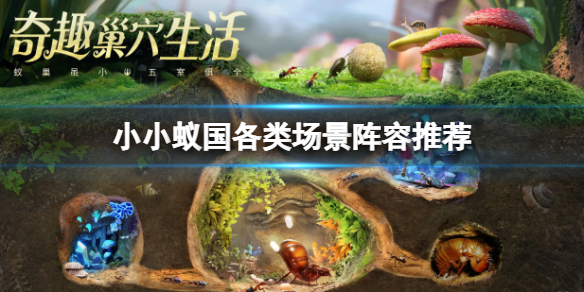 《小小蚁国》各类场景阵容推荐 小小蚁国新手阵容指南