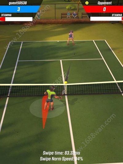 网球冲突游戏