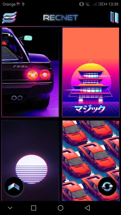 Retrowave壁纸app