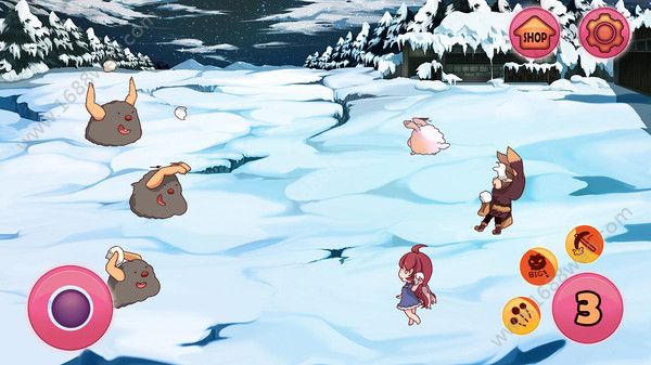 雪姑娘大作战游戏