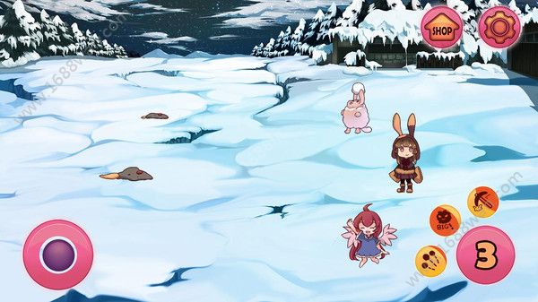 雪姑娘大作战游戏
