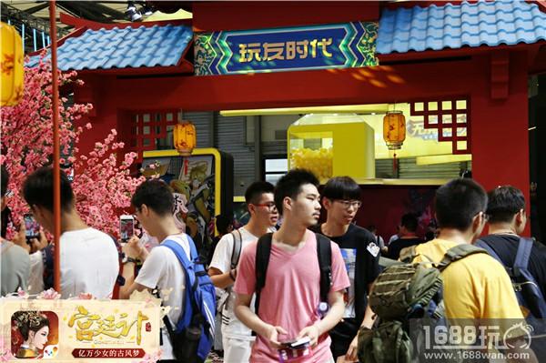 《宫廷计》手游ChinaJoy首秀 御花园展台亮点无数[多图]