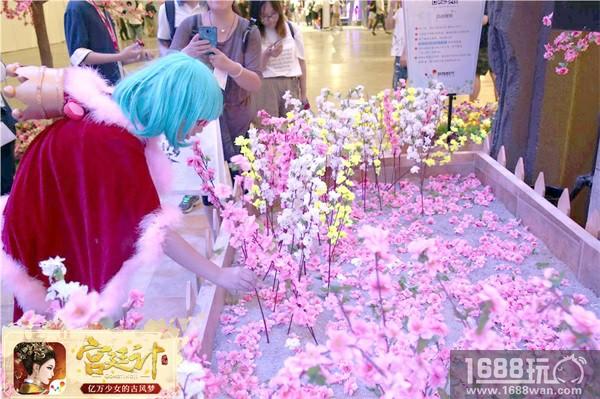 《宫廷计》手游ChinaJoy首秀 御花园展台亮点无数[多图]