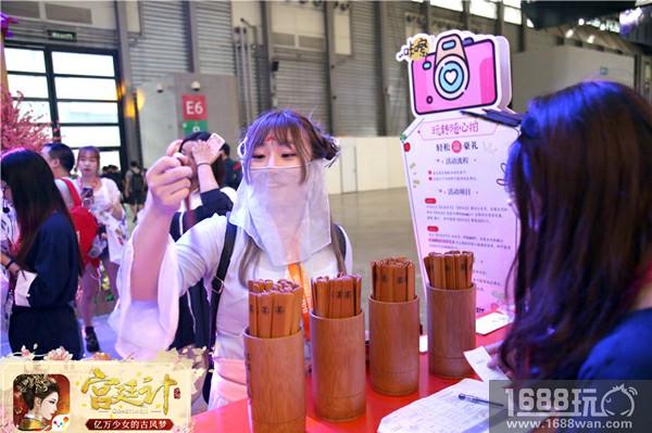 《宫廷计》手游ChinaJoy首秀 御花园展台亮点无数[多图]