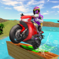 摩托车水上冲浪游戏