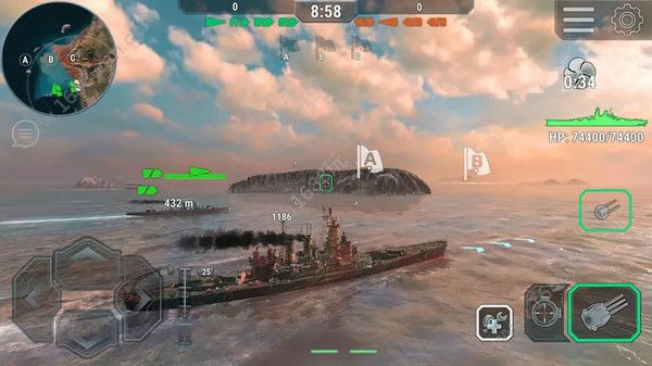 海战之战舰模拟对战游戏