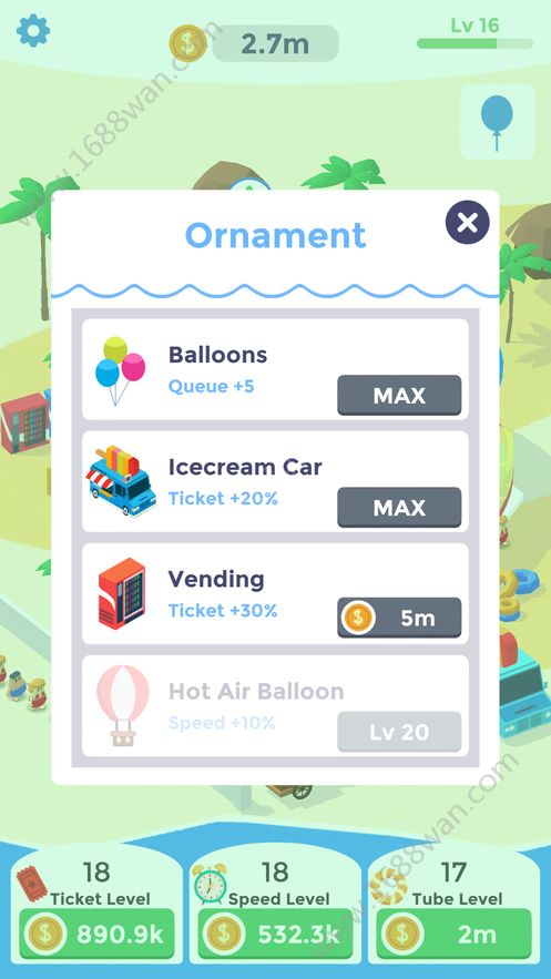 Idle Aquapark游戏