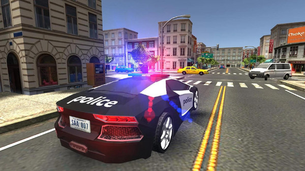 真实警车模拟器游戏