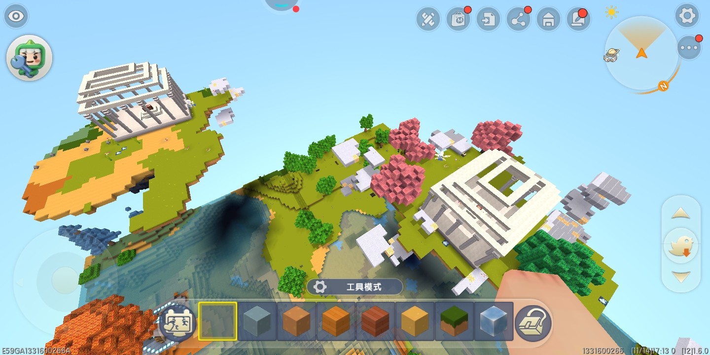 迷你世界空岛地形码2023