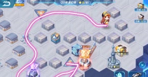 QQ飞车手游S17QS极速幻境攻略 1-4章通关路线介绍[多图]