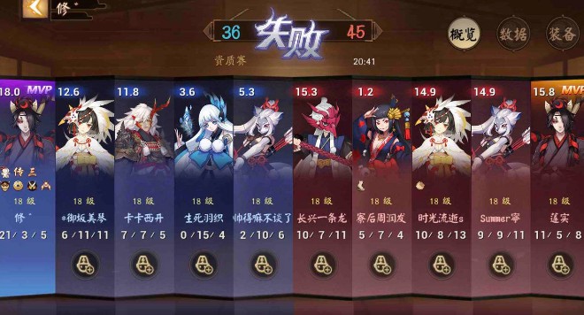 决战平安京mvp算法攻略 mvp怎么拿[图]