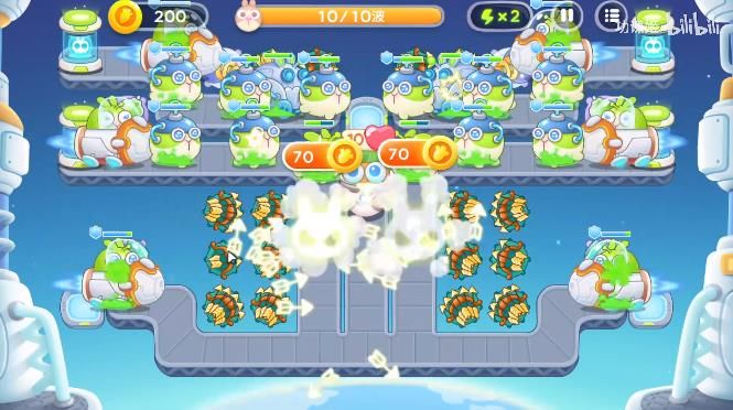 保卫萝卜4第123关攻略 太空穿越第23关满血通关攻略图解[视频][多图]