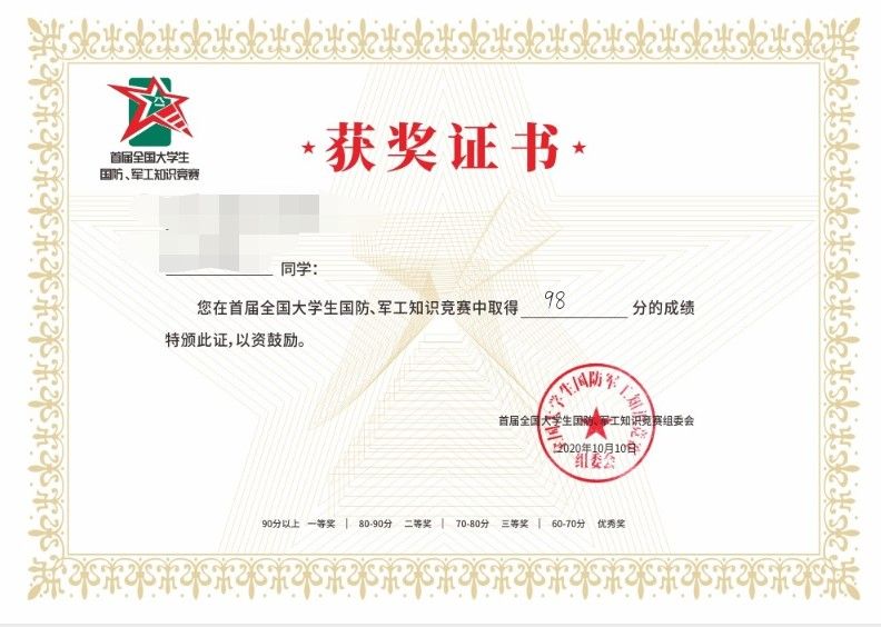 2020全国大学生国防军工知识竞赛答案是什么？国防军工知识竞赛答案分享[多图]