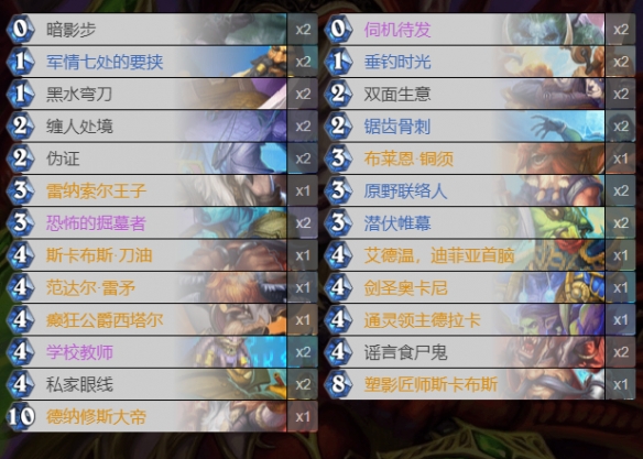 《炉石传说》奥秘贼卡组2022 混乱噬渊奥秘贼卡组怎么玩