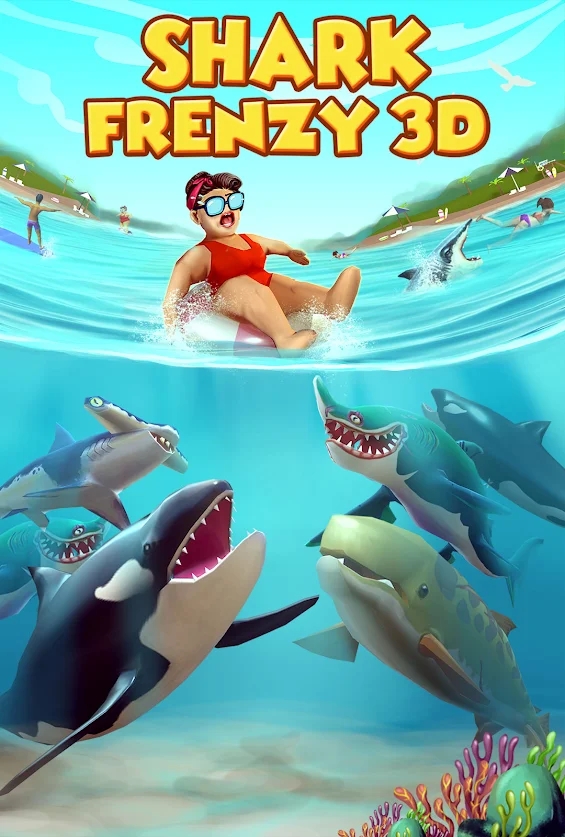鲨鱼狂潮3D游戏官方版