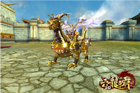 《六龙争霸3D》助威巅峰武斗 全新坐骑加入[多图]