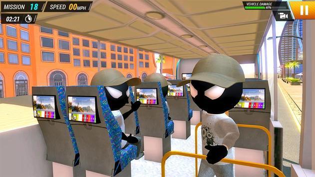 火柴人公交模拟器游戏