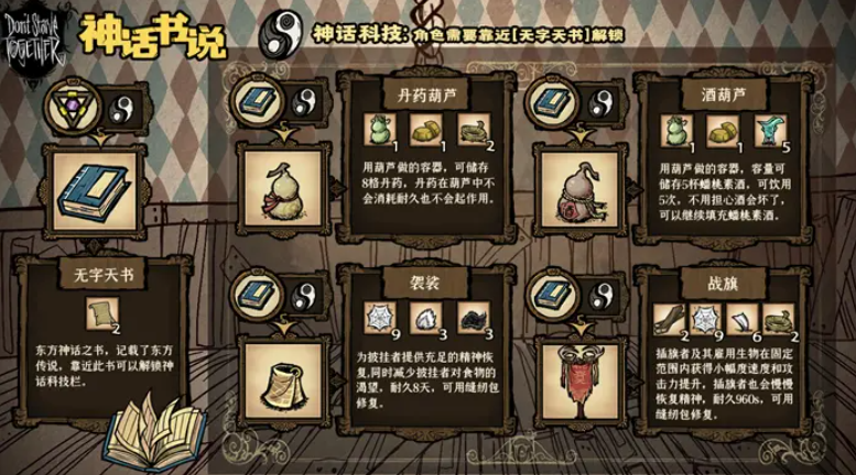 饥荒联机版神话书说代码大全-神话书说最全代码2022最新