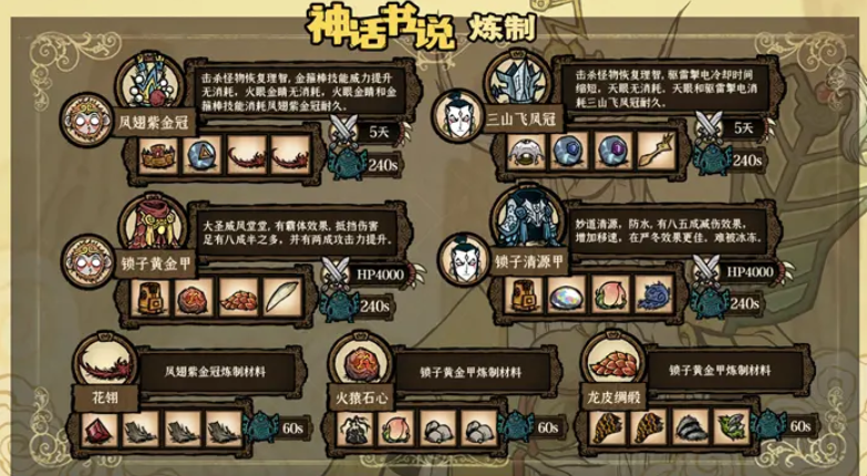 饥荒联机版神话书说代码大全-神话书说最全代码2022最新