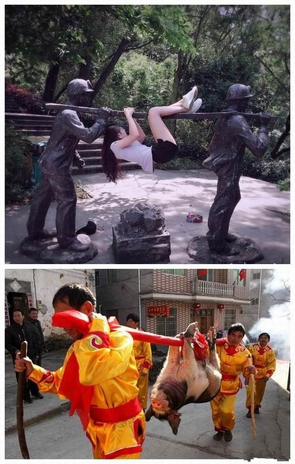 每日囧图：一个新的福利职业[多图]