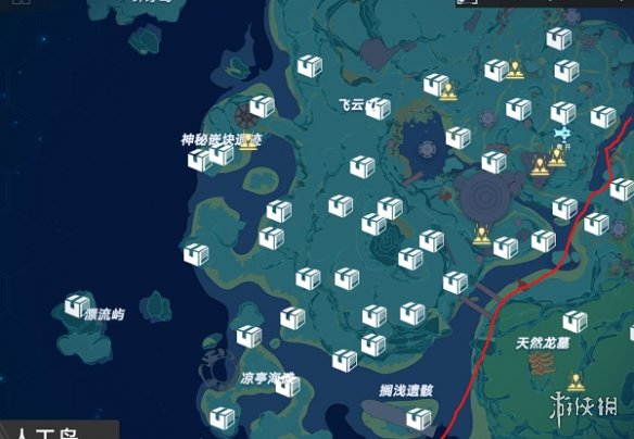 《幻塔》人工岛强鬣来袭传送点分布图 人工岛强鬣来袭传送点位置汇总