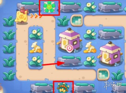 《保卫萝卜4》阿波道长第14关怎么过 阿波道长第14关通关流程