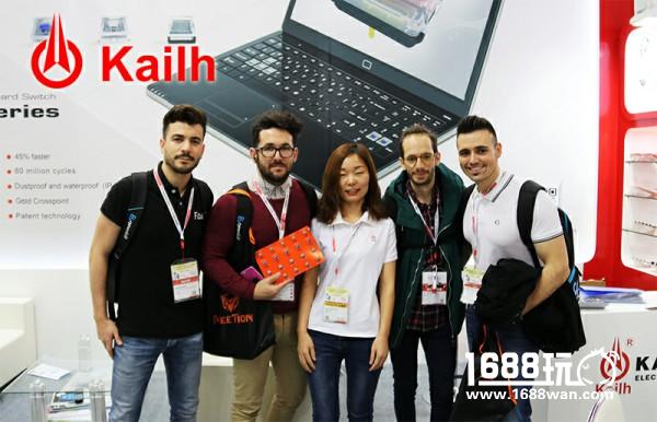 专注开关!Kailh凯华香港电子展亮相更多键盘轴体[多图]