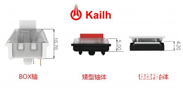 专注开关!Kailh凯华香港电子展亮相更多键盘轴体[多图]