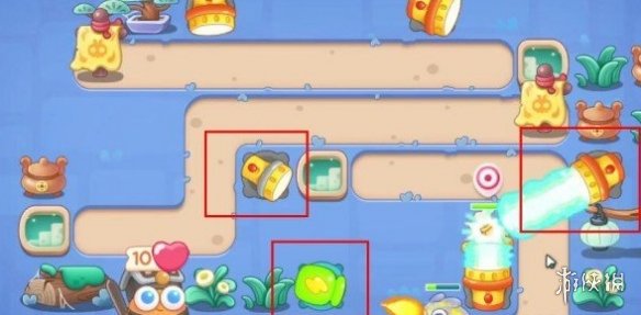 《保卫萝卜4》阿波道长第2关怎么过 阿波道长第2关通关流程