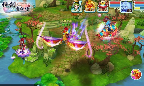 高颜值炫“速” 《仙剑3D回合》飞行坐骑带你飞[多图]